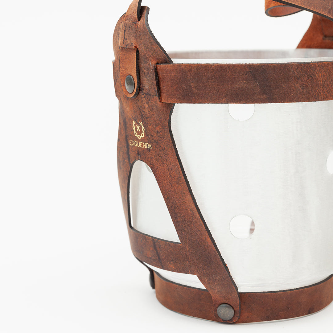 Colgante de piel para maceta Explorer