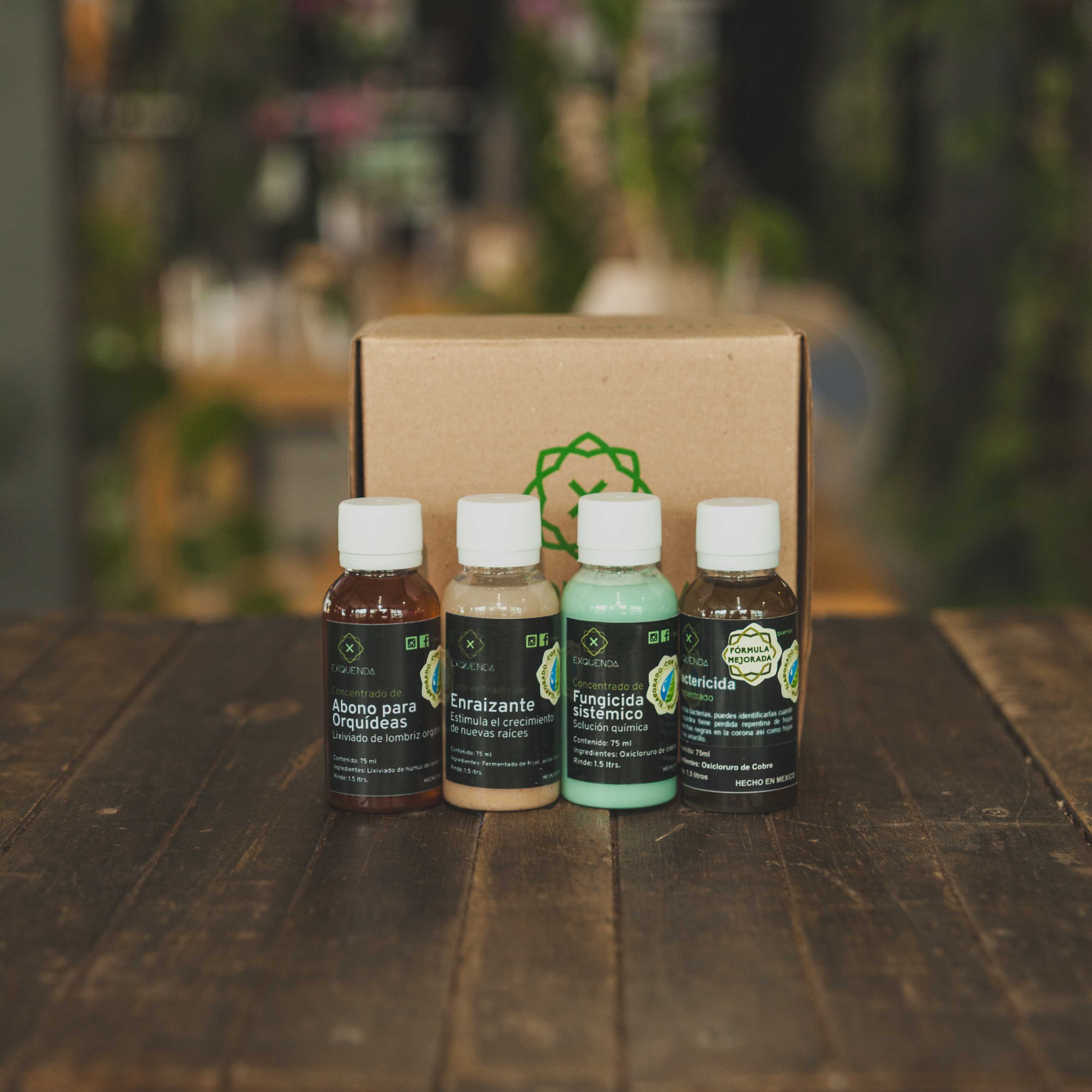 Nuevo Kit SOS eco preparado con agua de lluvia