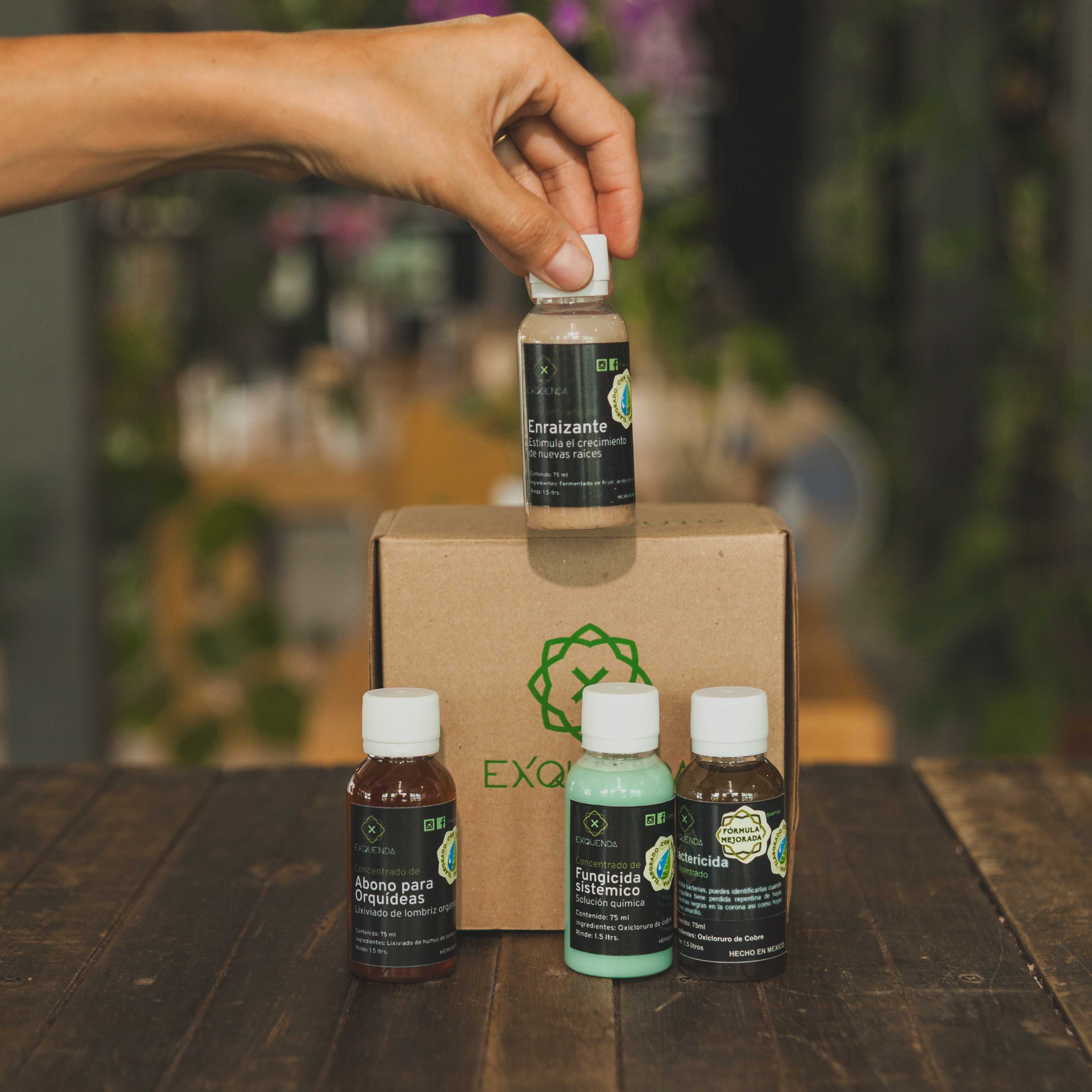 Nuevo Kit SOS eco preparado con agua de lluvia