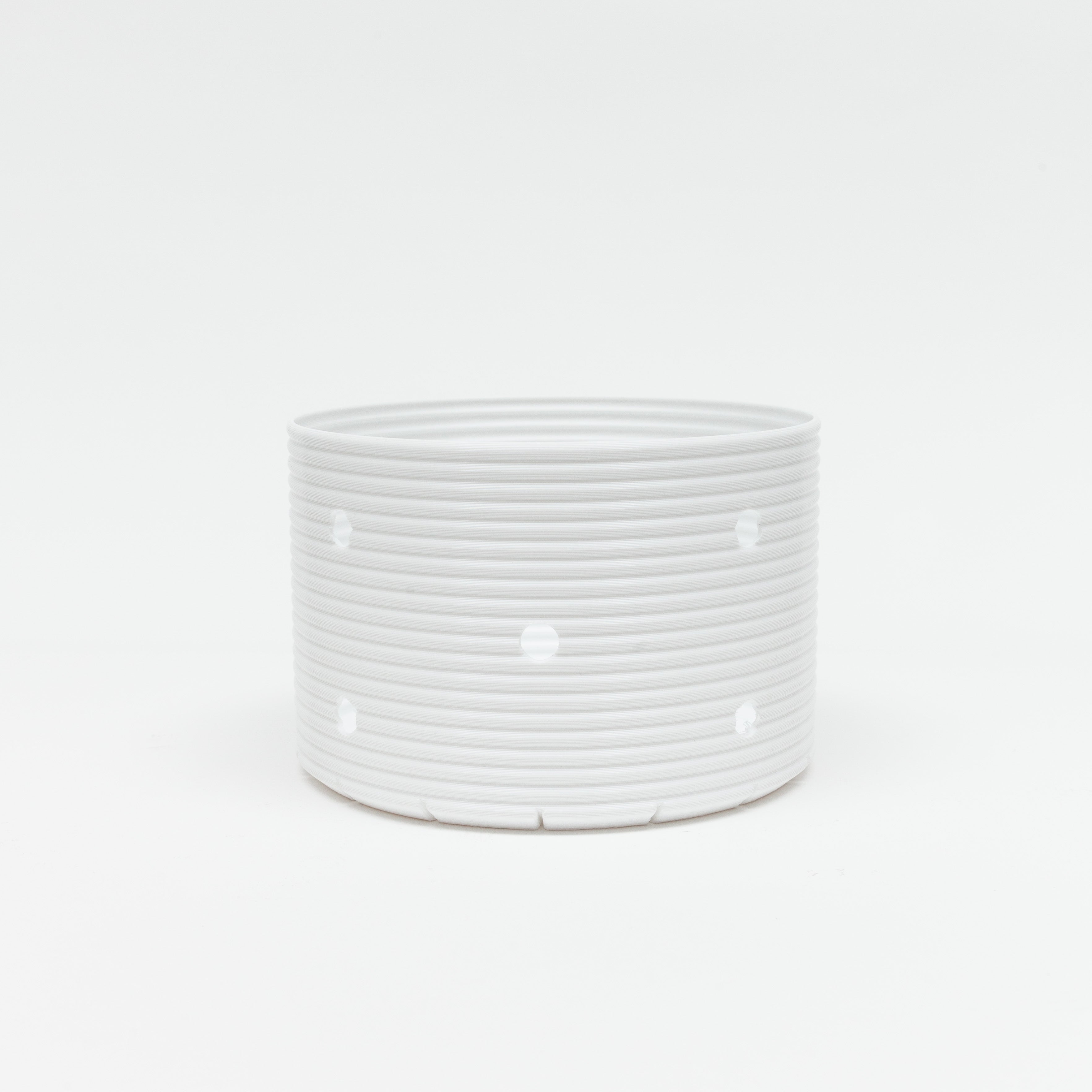 Maceta Tokio PET Blanco