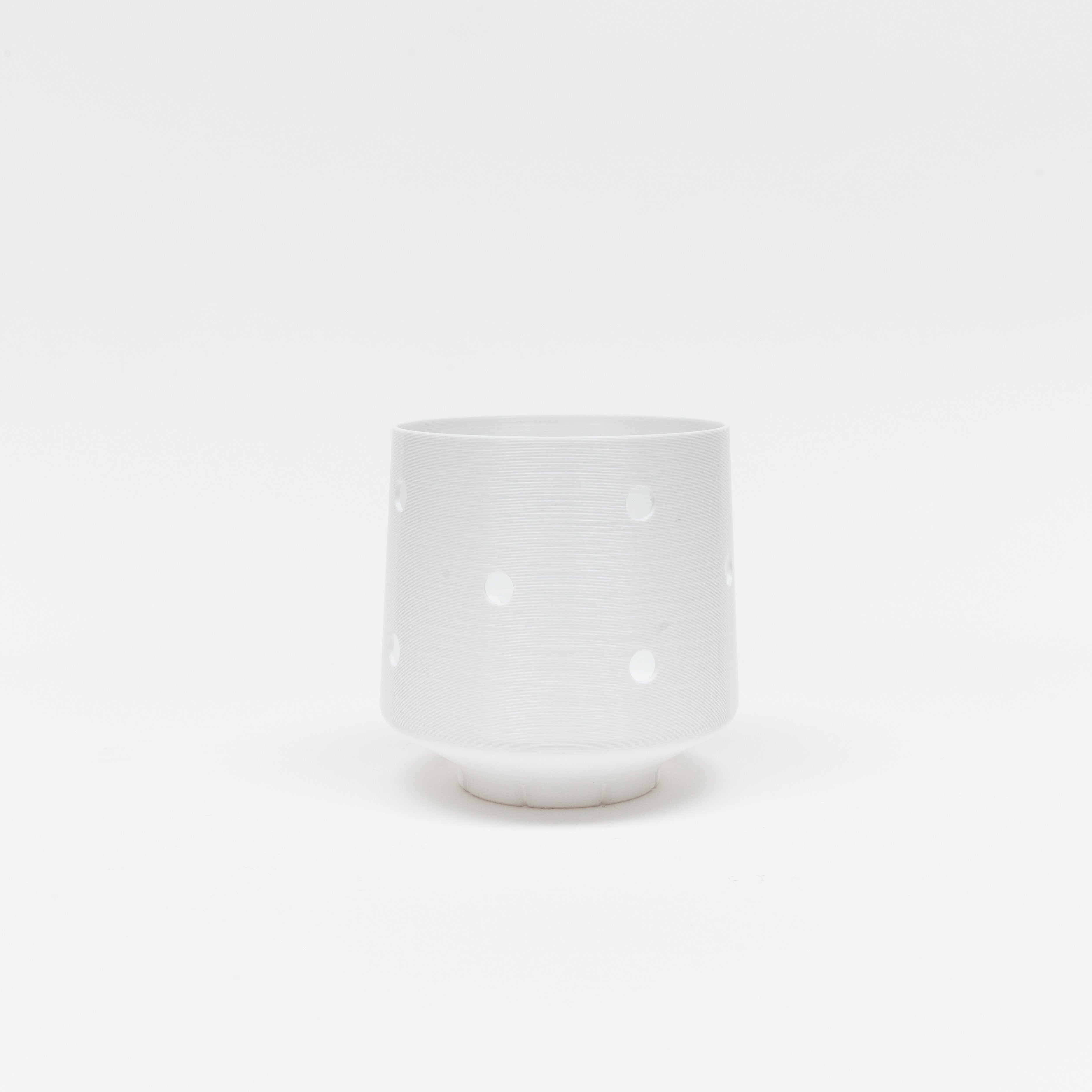 Maceta Azur PET Blanco