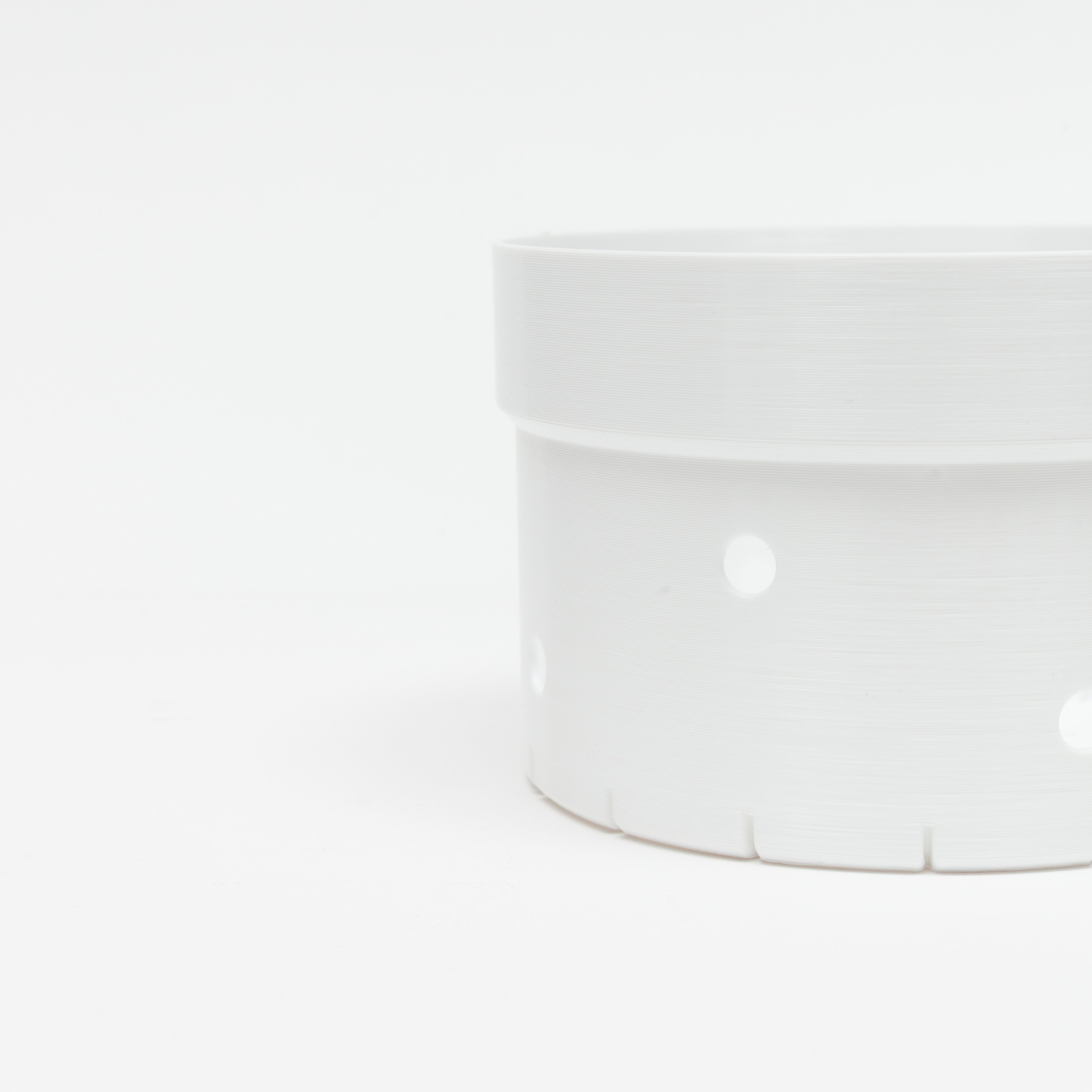 Maceta Hiroshima PET Blanco