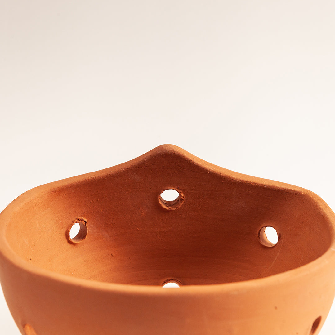 Volcano Clay Pot