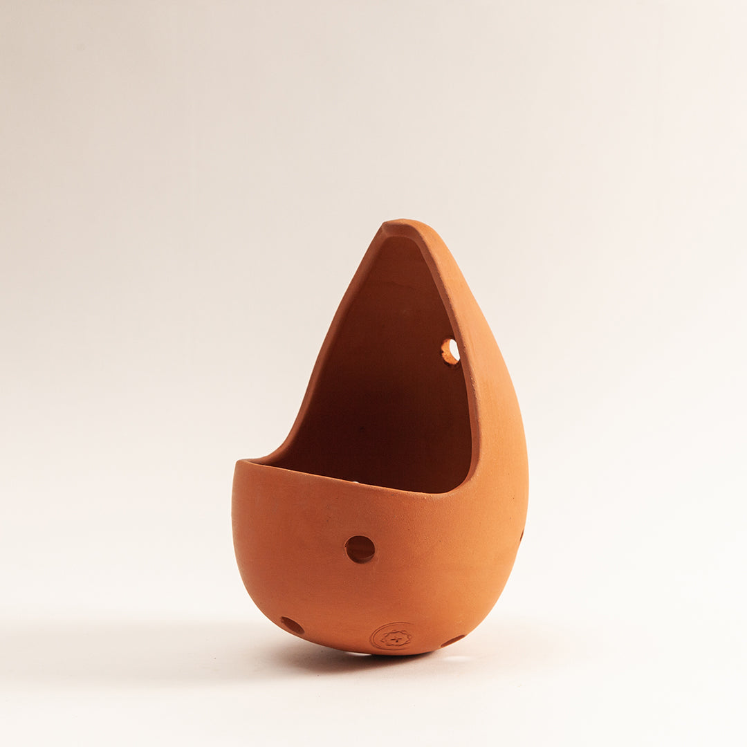 Clay Cocoon Pot